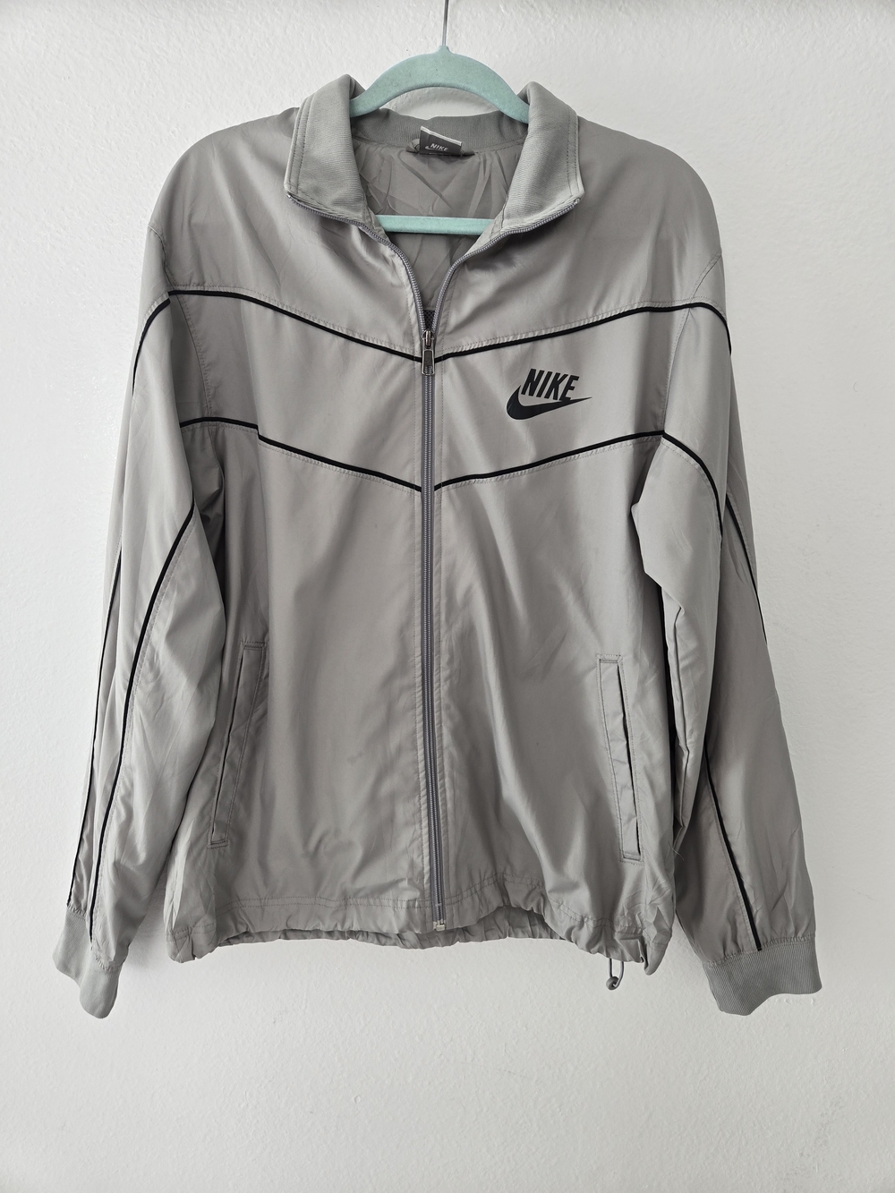 Nike Women's Gray Lightweight Track Jacket